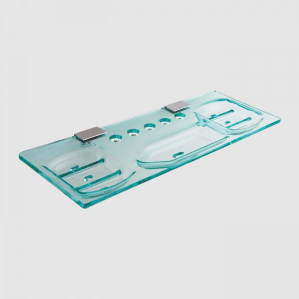 RE-208 Delux Shelf (with Brass Basket)