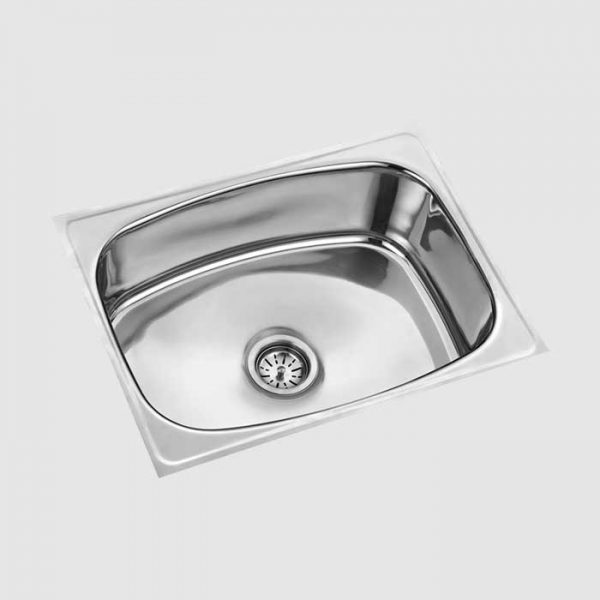 SINGLE BOWL SINK SM-1824 Overall Size 18″x24″x9″ Bowl Size 16″x20″
