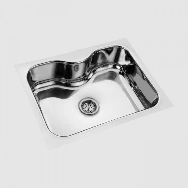 SINGLE BOWL TUB SINK SM-2127B Overall Size 21″x27″x9″ Bowl Size 24″x18″