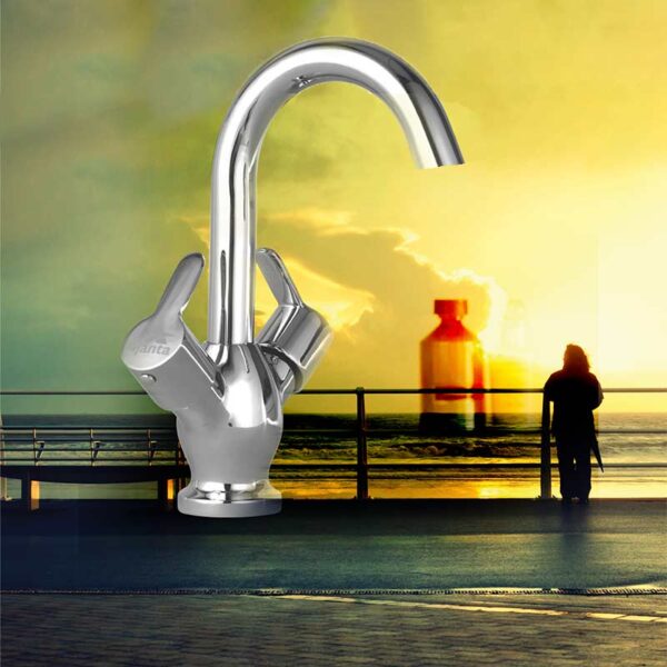 JI-25 Center Hole Basin Mixer