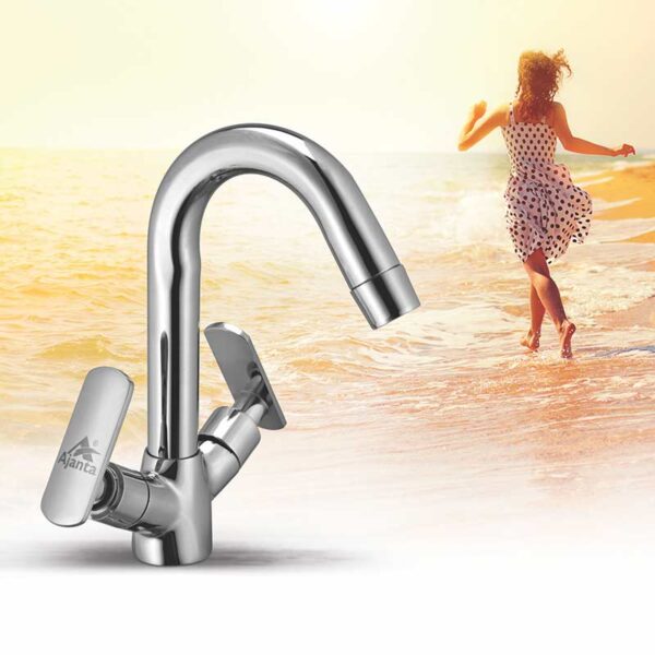 PI-25 Center Hole Basin Mixer